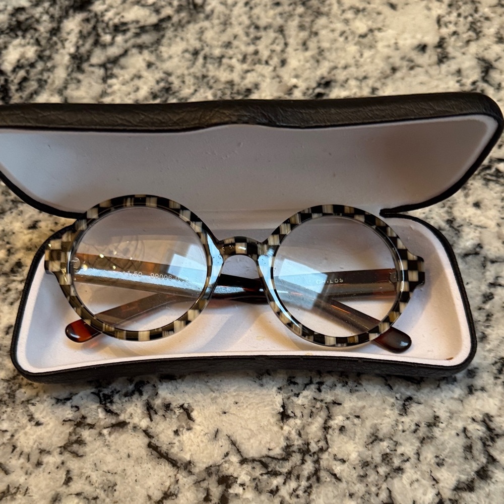 Mackenzie-Childs Classic Checked Reader Glasses - image 1